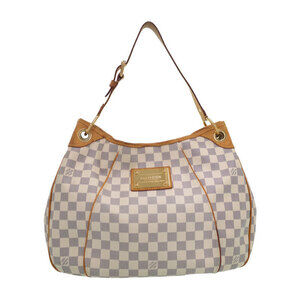 Louis Vuitton Damier Azur White Galliera Semi Shoulder Bag